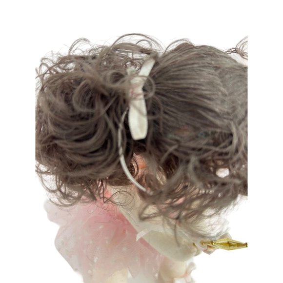 Erkeley Designs Ballerina Dancer Music Box  Doll Cuddle Kidz Moves Head Vintage - Picture 16 of 17